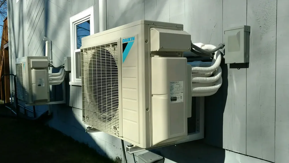 Ductless mini split heat pump installed by A.J. LeBlanc Heating in Southern NH