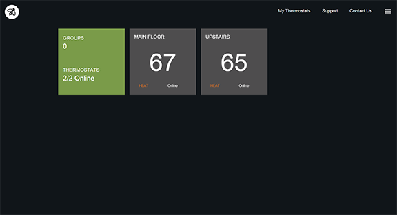 Ecobee Web Interface