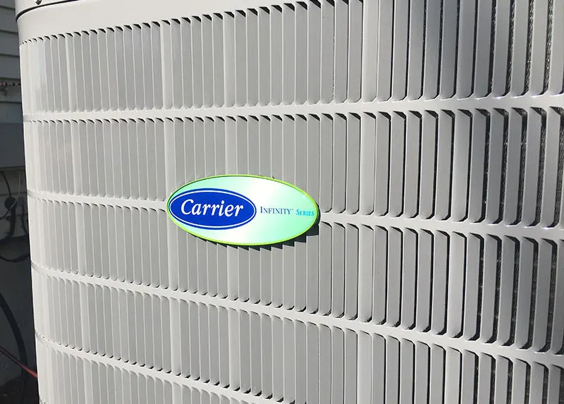 Carrier air conditioner and heat pump installation