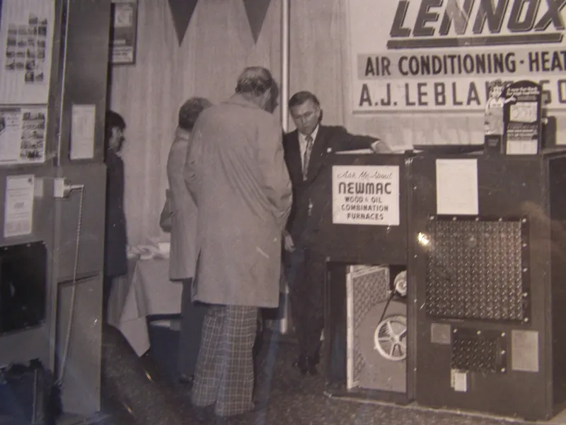 A.J. LeBlanc Heating at the Deerfield Fair