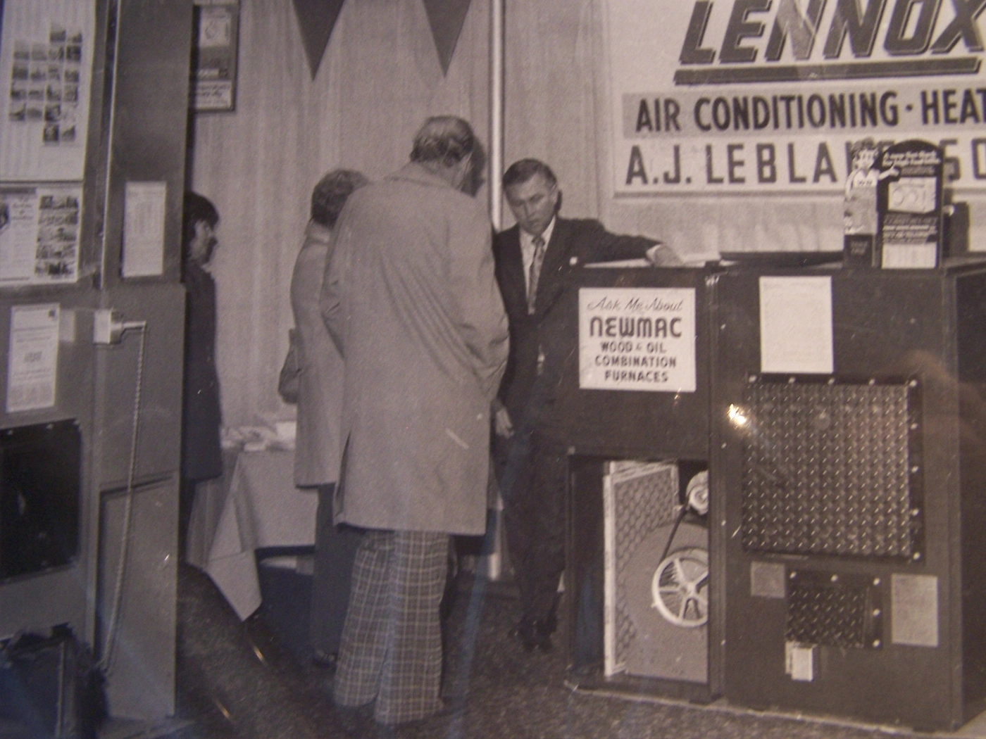 A.J. LeBlanc Heating display at the Deerfield Fair