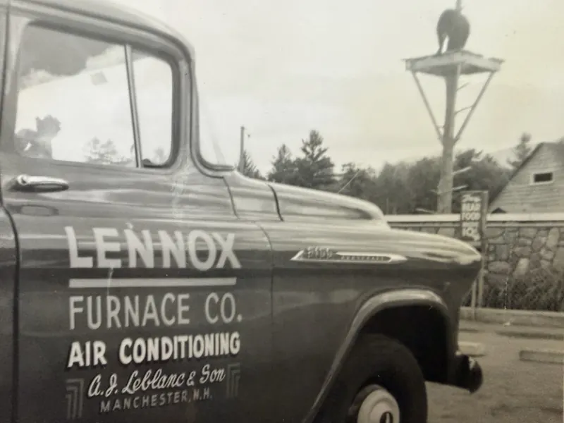 A.J. LeBlanc Heating at Clark's Bears