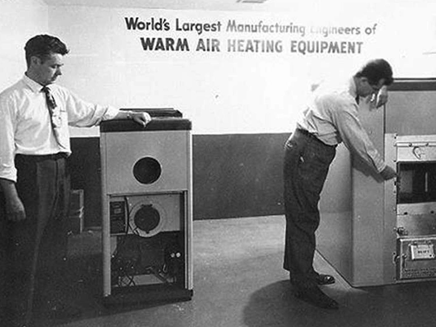 Historic A.J. LeBlanc Heating showroom