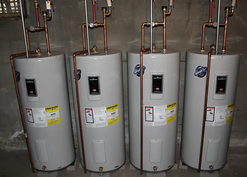 Bradford White water heater installation