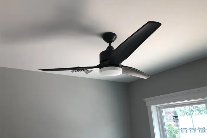 Ceiling fan installation