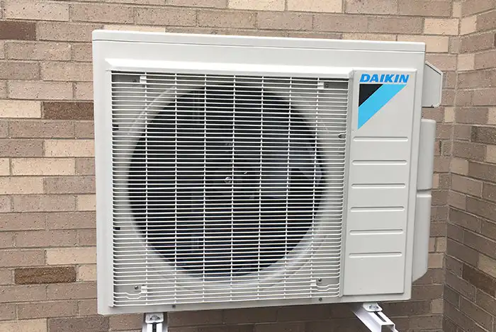 Daikin ductless mini split installation