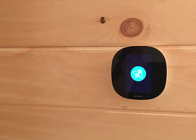 Ecobee enhanced thermosat installation