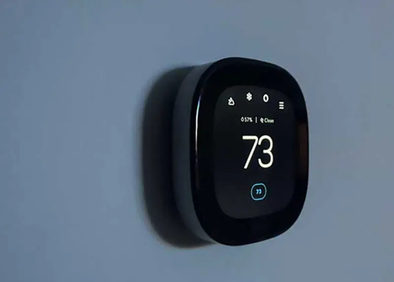 Ecobee thermostat with air quality sensor and Alexa built in