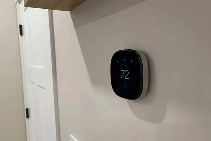 Ecobee premium pro smart thermostat installed by A.J. LeBlanc Heating