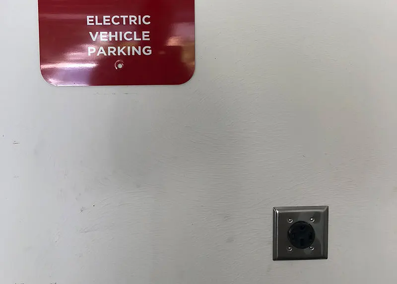 Nema 14-50 electric vehicle outlet installation