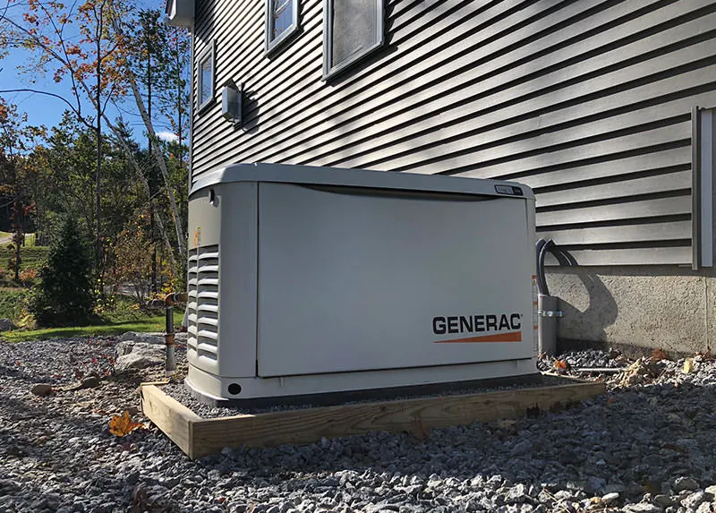 Generac generator installation by a certified generac contractor
