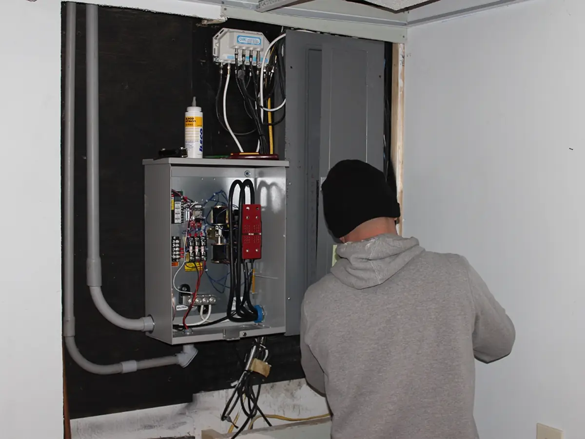 Generator transfer switch installation Southern NH