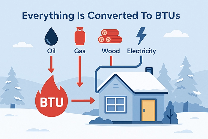 Heat Pump Conversion to BTUs