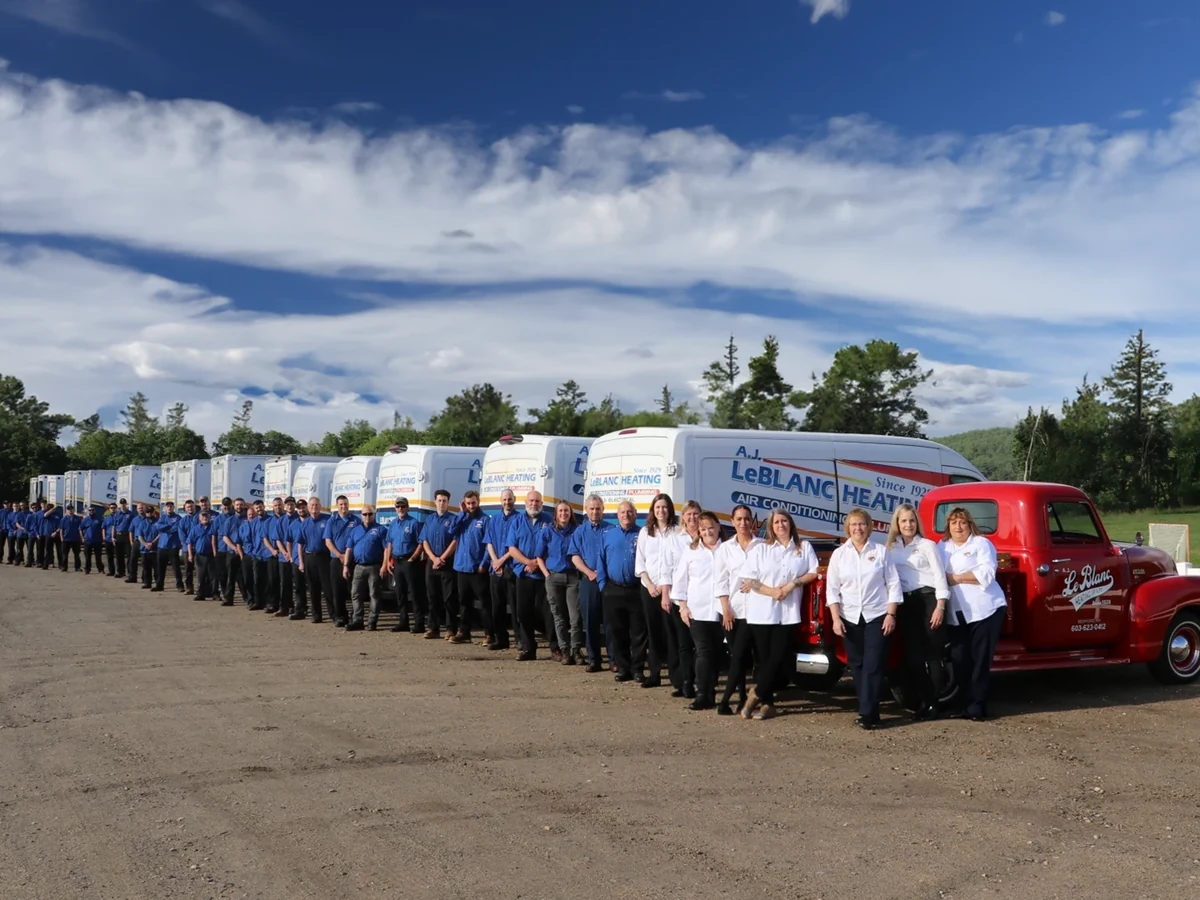 A.J. LeBlanc Heating team Bedford NH