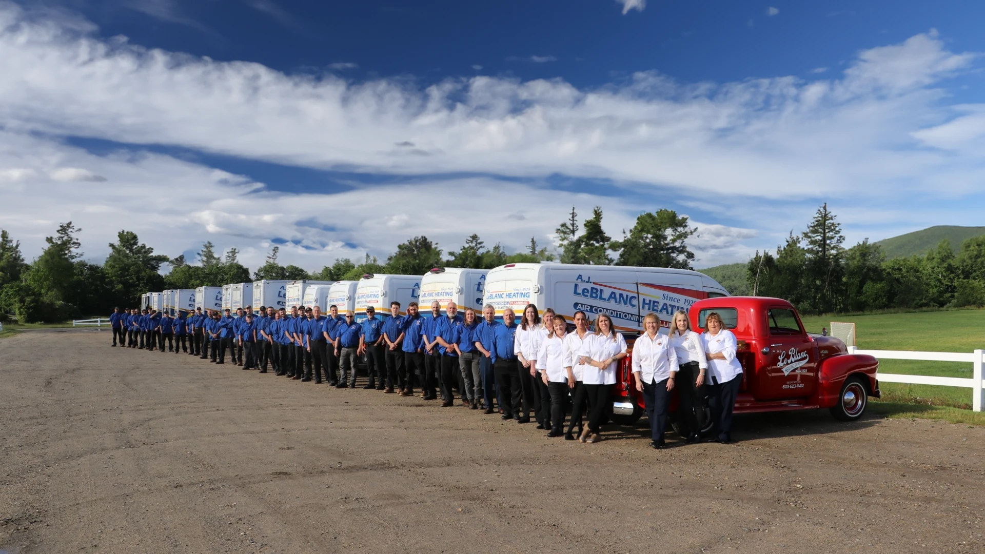 A.J. LeBlanc Heating team Bedford NH
