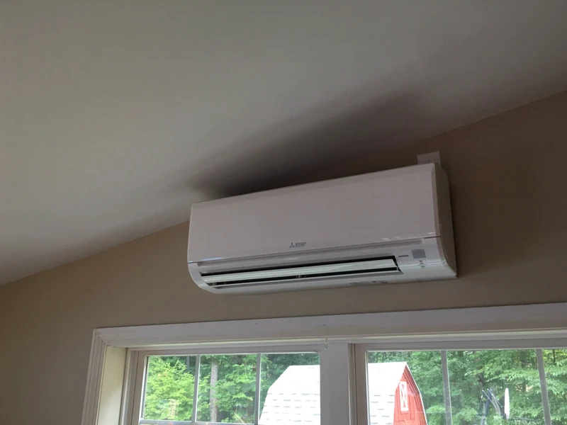 Mitsubishi ductless wall unit NH