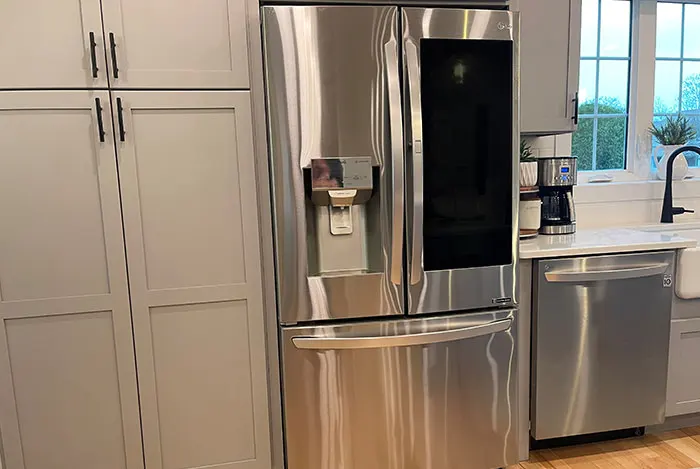 Refrigerator installation