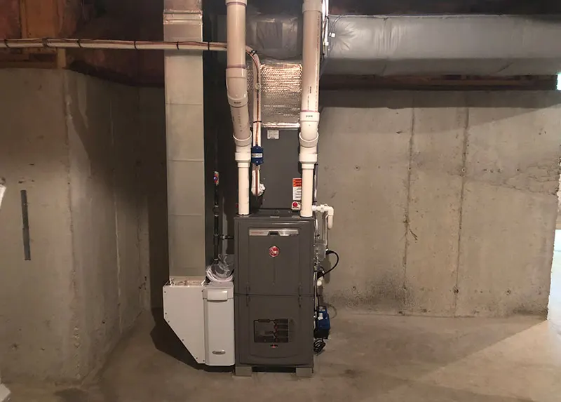 Rheem gas furnace service and repair