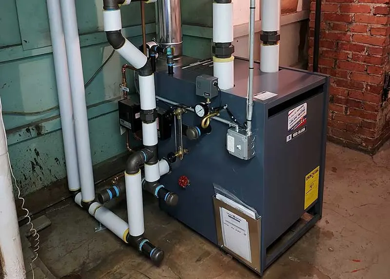 Weil-Mclain steam boiler service and maintenance