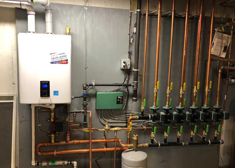 Wall hung boiler service and repair