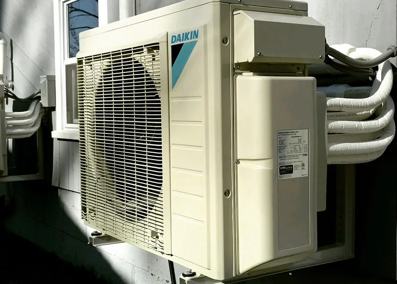 Daikin ductless mini split installer